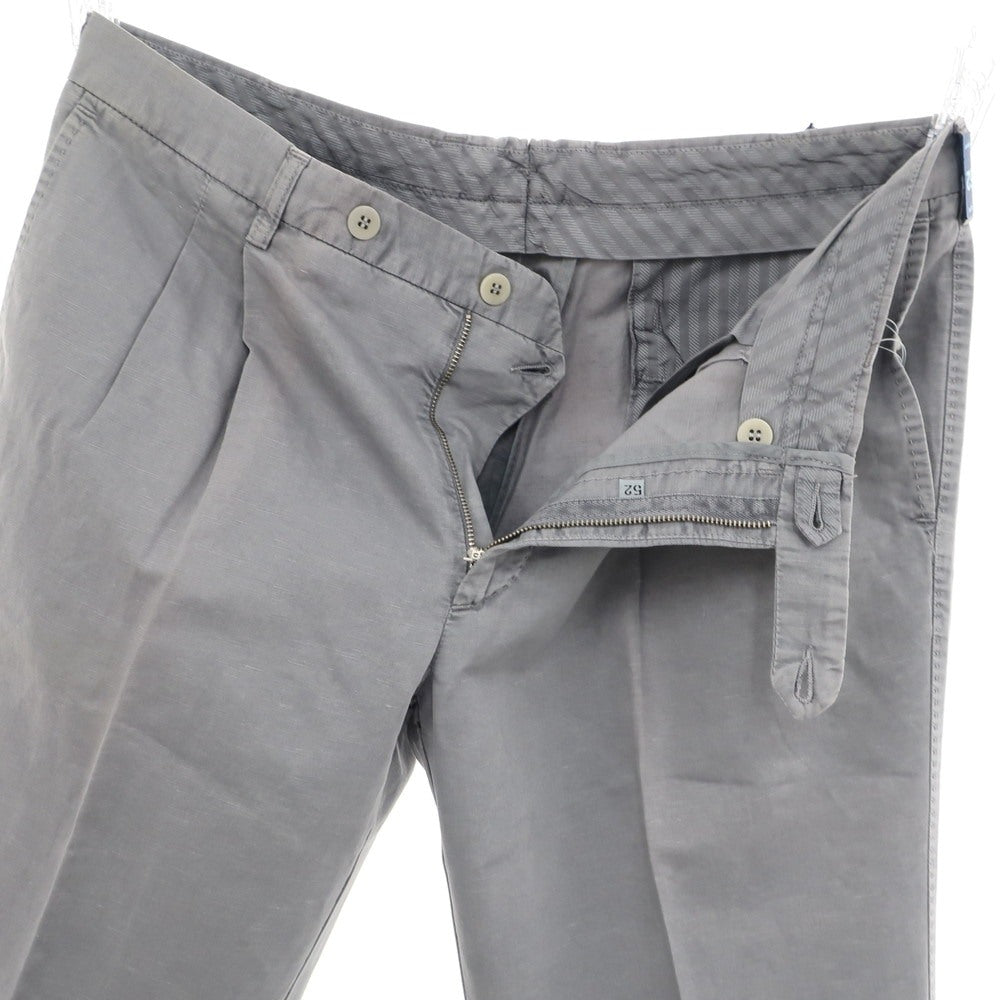 [Used] ROTA SPORTS Cotton Linen Casual Slacks Pants Gray Brown [52] [Condition Rank C] [Men&