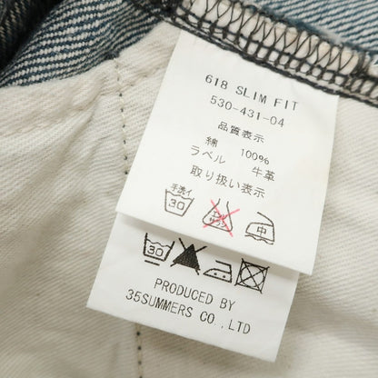 [Used] ANATOMICA Cotton Jeans Denim Pants Blue Indigo [35] [Condition Rank B] [Men&