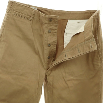[Used] ANATOMICA Cotton Chino Pants Beige [37] [Condition Rank B] [Men&
