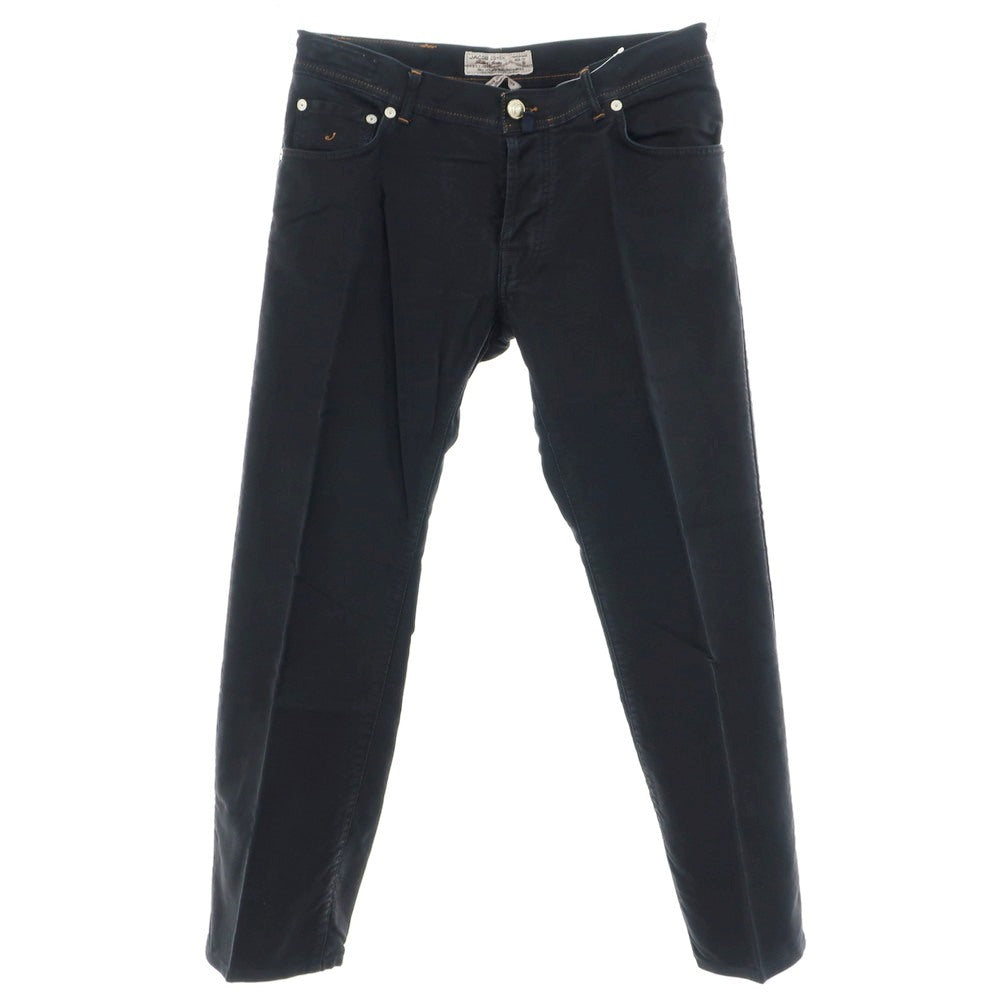 【中古】ヤコブコーエン JACOB COHEN J620 コットン 5ポケットパンツ ブラック【 34 】【 状態ランクC 】【 メンズ 】