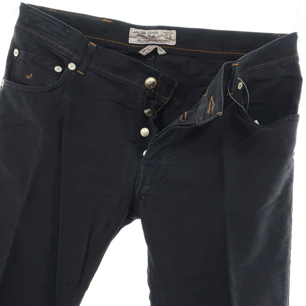 [Used] JACOB COHEN J620 Cotton 5-pocket pants Black [34] [Condition rank C] [Men&