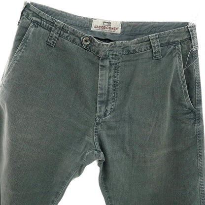 [Used] JACOB COHEN Cotton and other bottoms, gray green [35] [Condition rank C] [Men&
