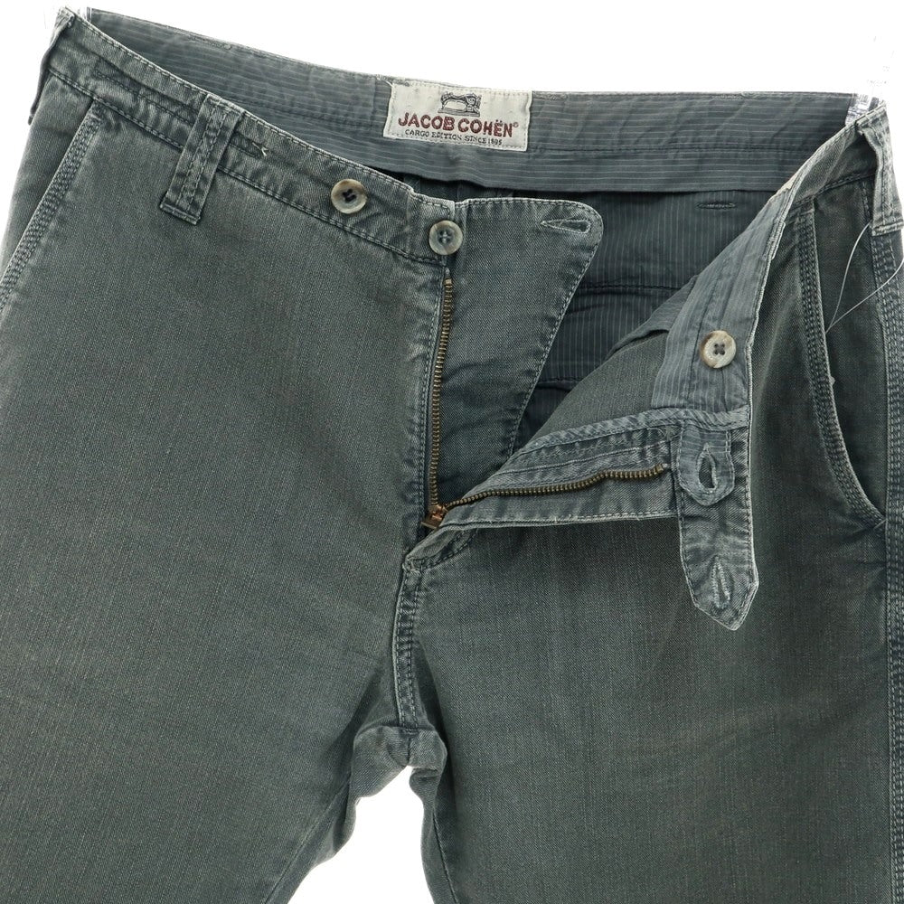 [Used] JACOB COHEN Cotton and other bottoms, gray green [35] [Condition rank C] [Men&