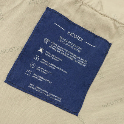 [Used] INCOTEX stretch cotton casual slacks pants, beige [36] [Condition rank B] [Men&