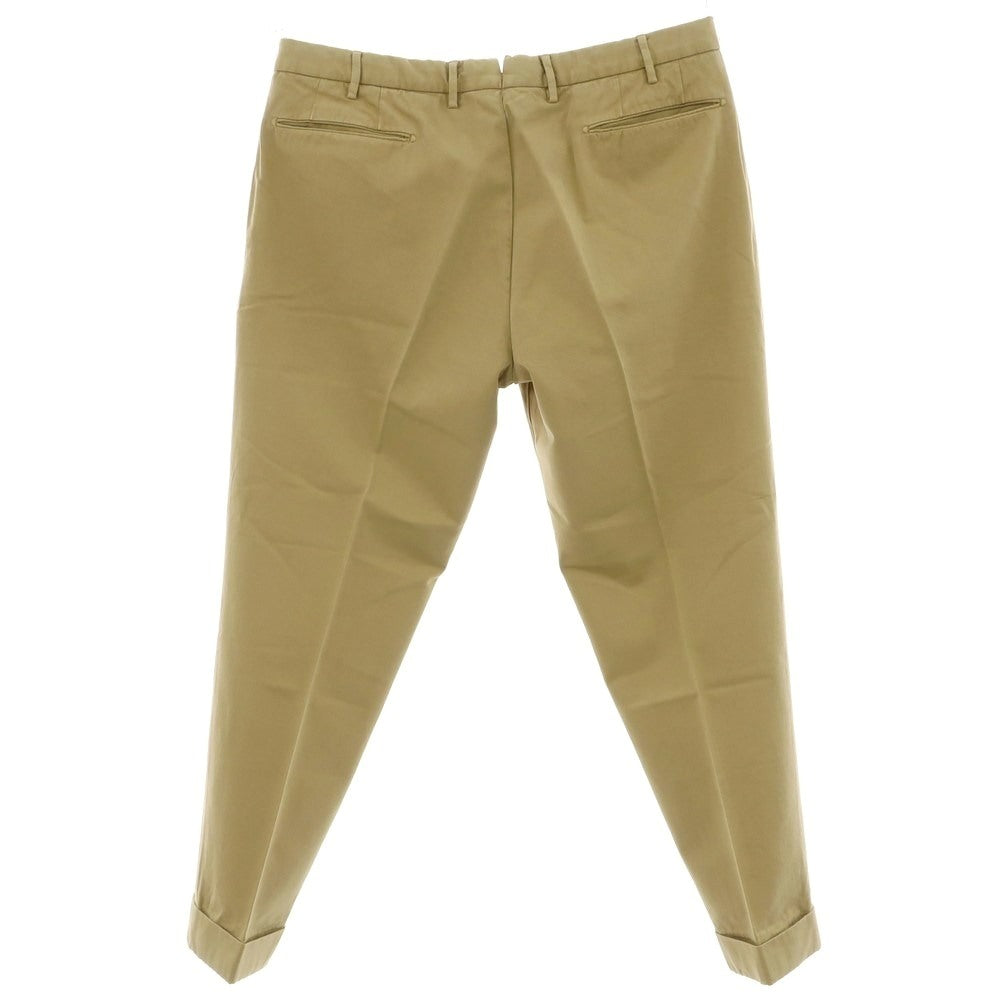 [Used] INCOTEX Cotton Casual Slacks Pants Yellow Beige [52] [Condition Rank B] [Men&