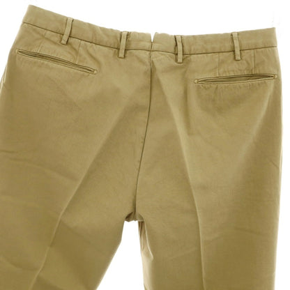 [Used] INCOTEX Cotton Casual Slacks Pants Yellow Beige [52] [Condition Rank B] [Men&