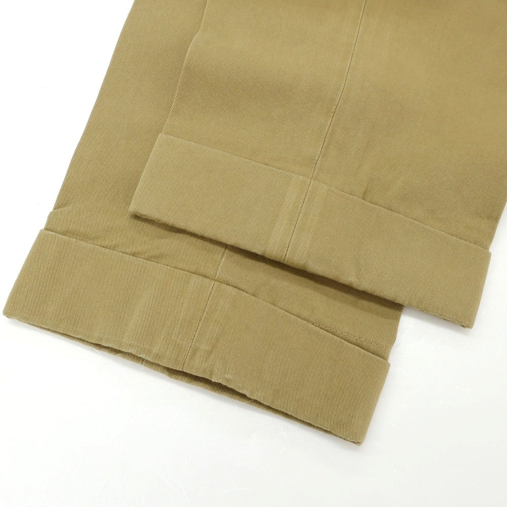 [Used] INCOTEX Cotton Casual Slacks Pants Yellow Beige [52] [Condition Rank B] [Men&