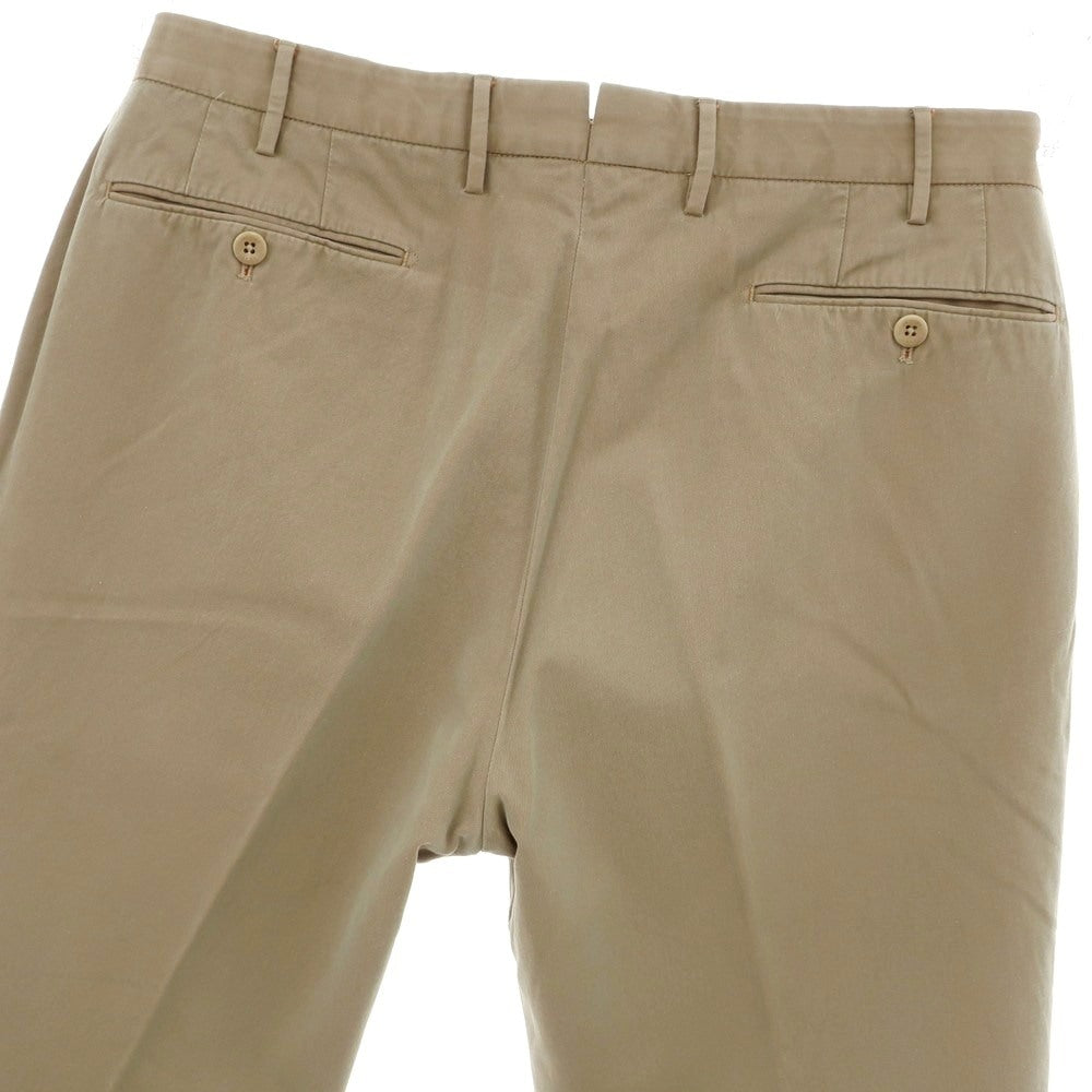 [Used] INCOTEX Cotton Casual Slacks Pants Khaki Beige [52] [Condition Rank B] [Men&