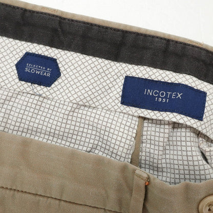 [Used] INCOTEX Cotton Casual Slacks Pants Khaki Beige [52] [Condition Rank B] [Men&