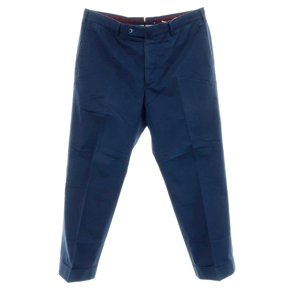 [Used] INCOTEX Cotton Casual Slacks Pants Navy [36] [Condition Rank C] [Men&