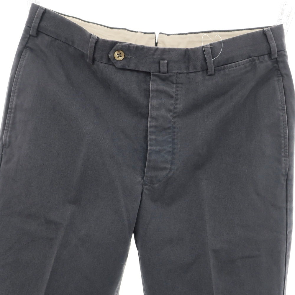 [Used] INCOTEX Cotton Casual Slacks Pants Dark Gray [50] [Condition Rank C] [Men&