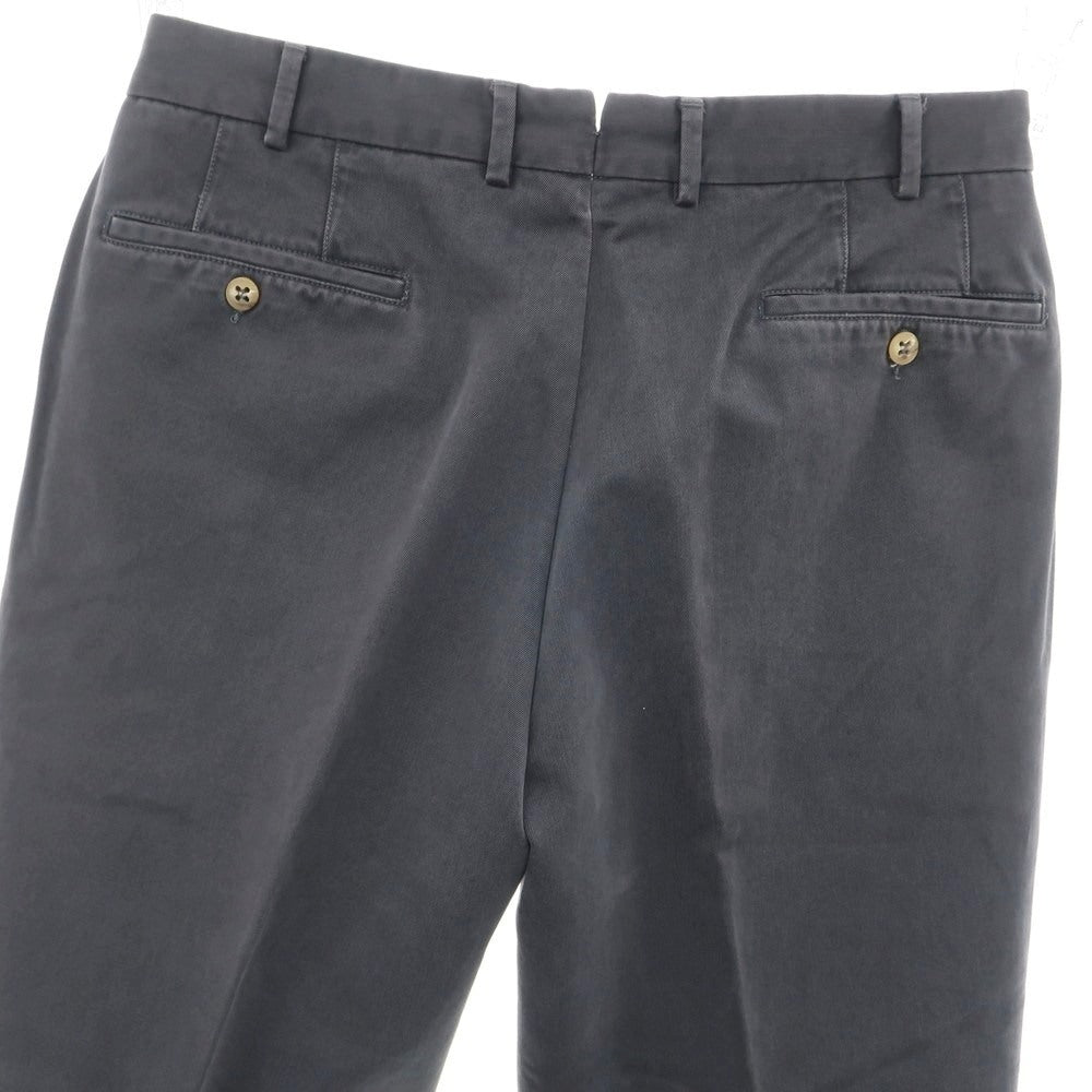 [Used] INCOTEX Cotton Casual Slacks Pants Dark Gray [50] [Condition Rank C] [Men&