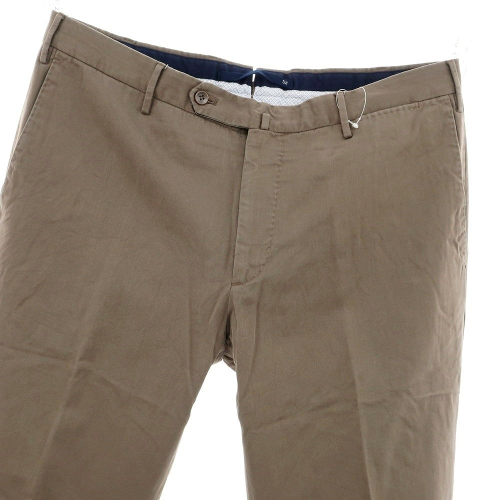 [Used] INCOTEX Cotton Casual Slacks Pants Ash Brown [52] [Condition Rank C] [Men&