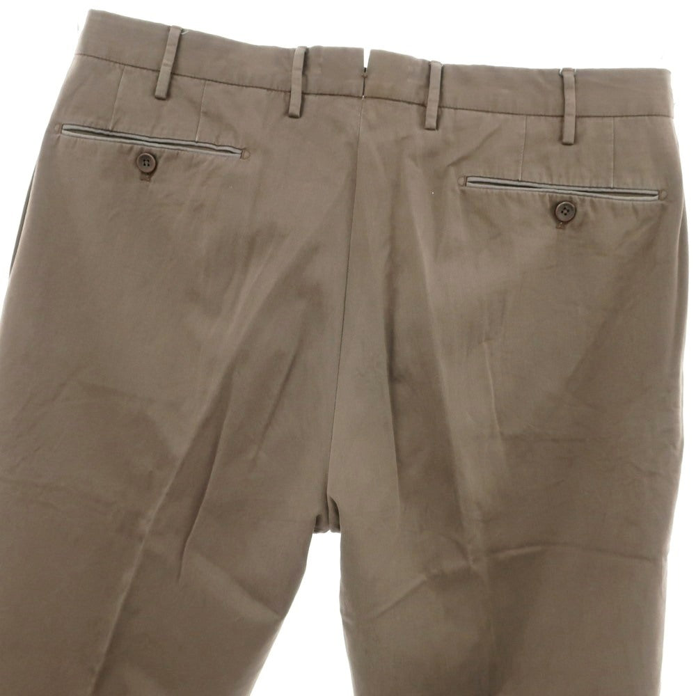 [Used] INCOTEX Cotton Casual Slacks Pants Ash Brown [52] [Condition Rank C] [Men&