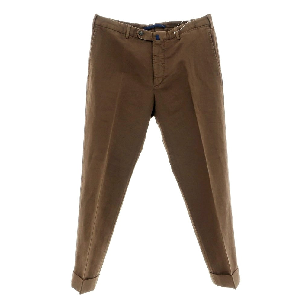 [Used] INCOTEX Linen Cotton Casual Slacks Pants Brown [36] [Condition Rank B] [Men&