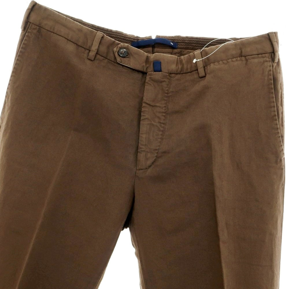 [Used] INCOTEX Linen Cotton Casual Slacks Pants Brown [36] [Condition Rank B] [Men&