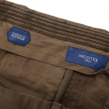 [Used] INCOTEX Linen Cotton Casual Slacks Pants Brown [36] [Condition Rank B] [Men&