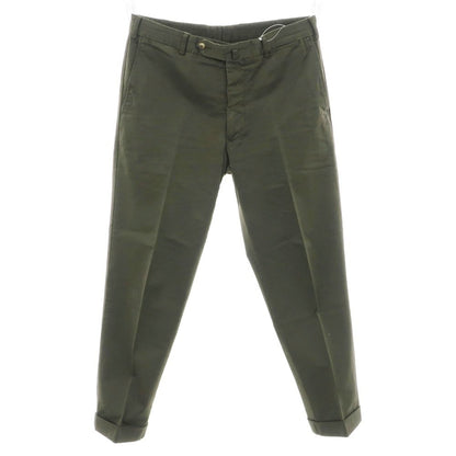 [Used] INCOTEX Cotton Casual Slacks Pants Dark Olive [50] [Condition Rank B] [Men&