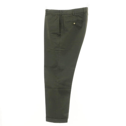[Used] INCOTEX Cotton Casual Slacks Pants Dark Olive [50] [Condition Rank B] [Men&