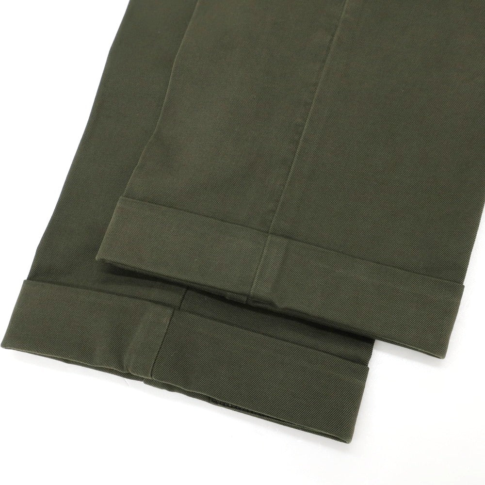 [Used] INCOTEX Cotton Casual Slacks Pants Dark Olive [50] [Condition Rank B] [Men&