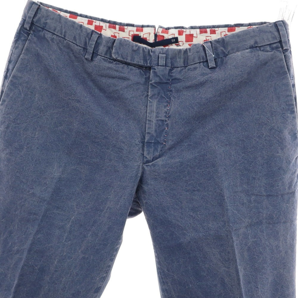 [Used] INCOTEX Cotton Casual Slacks Pants Navy [52] [Condition Rank C] [Men&