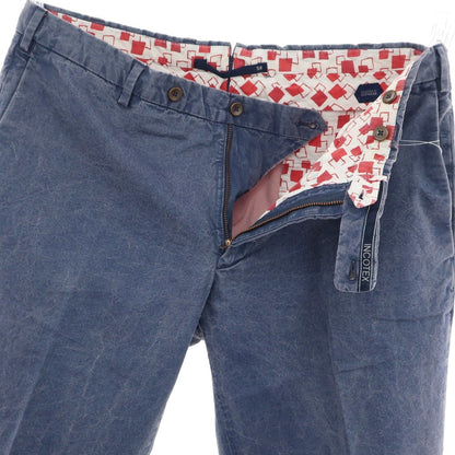 [Used] INCOTEX Cotton Casual Slacks Pants Navy [52] [Condition Rank C] [Men&