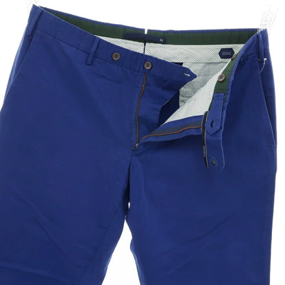 [Used] INCOTEX Cotton Casual Slacks Pants Royal Blue [52] [Condition Rank C] [Men&