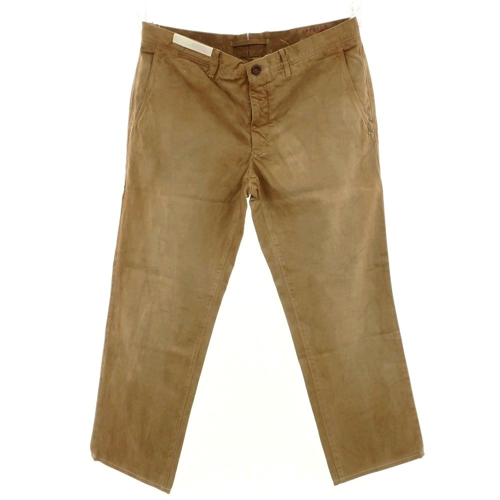 [Used] INCOTEX RED Cotton and other bottoms, dark beige [38] [Condition rank B] [Men&