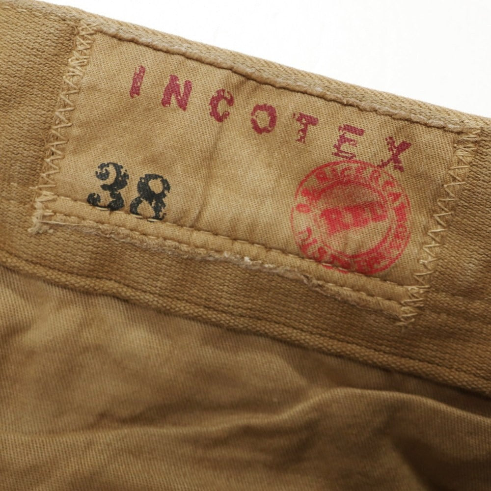 [Used] INCOTEX RED Cotton and other bottoms, dark beige [38] [Condition rank B] [Men&
