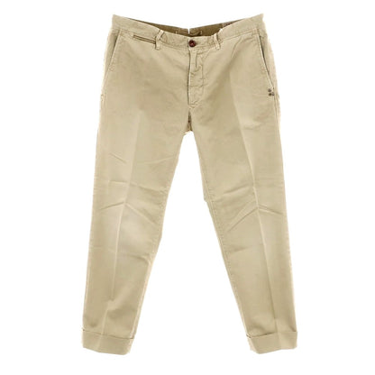 [Used] INCOTEX RED Cotton Casual Slacks Pants Beige [36] [Condition Rank C] [Men&