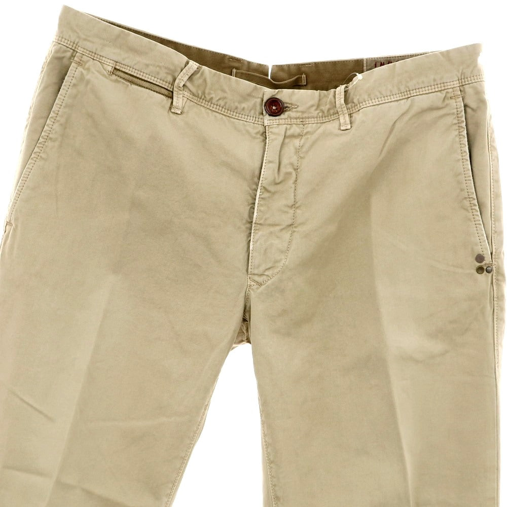 [Used] INCOTEX RED Cotton Casual Slacks Pants Beige [36] [Condition Rank C] [Men&