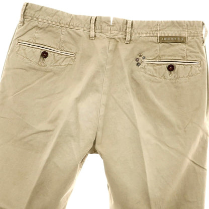 [Used] INCOTEX RED Cotton Casual Slacks Pants Beige [36] [Condition Rank C] [Men&