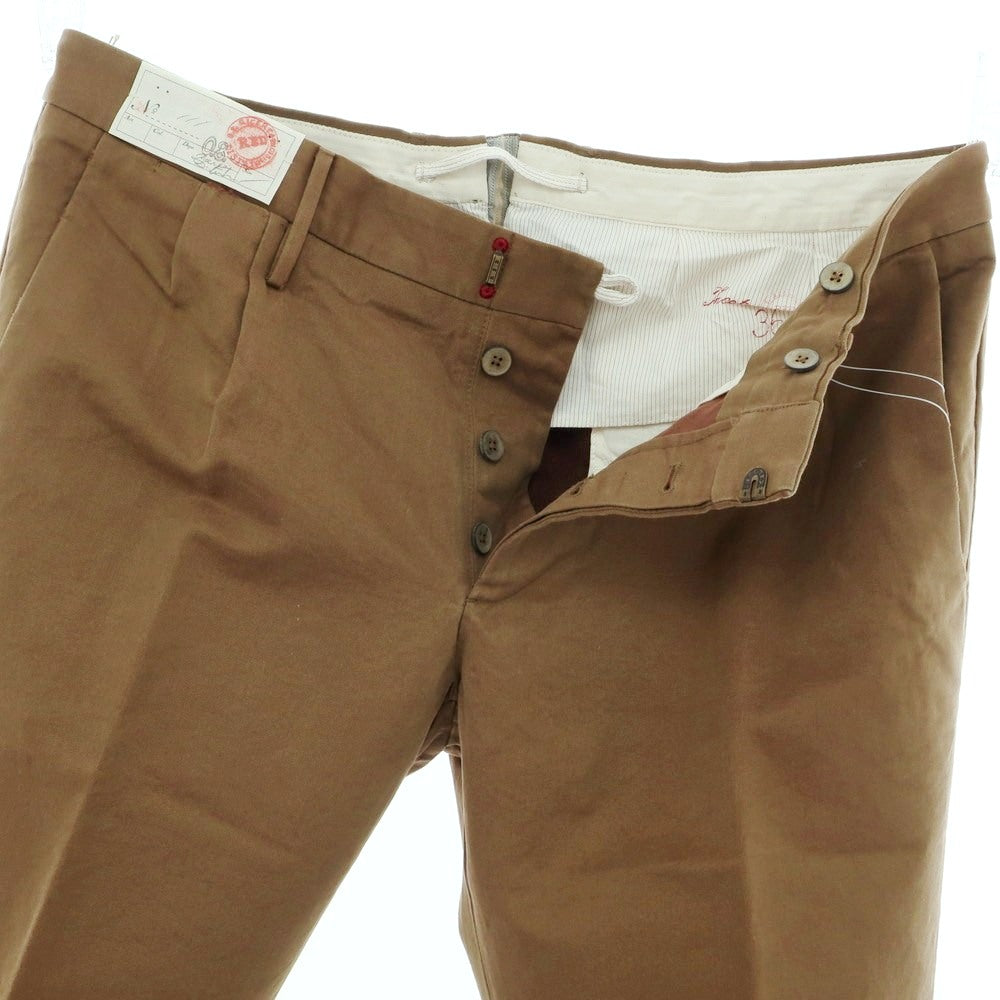 [Used] INCOTEX RED Cotton Casual Slacks Pants Brown [36] [Condition Rank B] [Men&