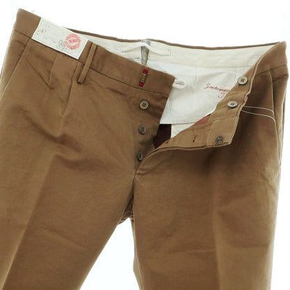 [Used] INCOTEX RED Cotton Casual Slacks Pants Brown [36] [Condition Rank B] [Men&