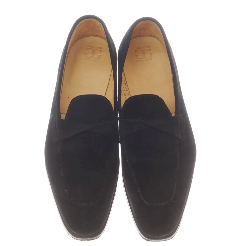 [Used] GAZIANO &amp;amp; GIRLING ANTIBES Suede Loafers Black [8E] [Condition Rank B] [Men&