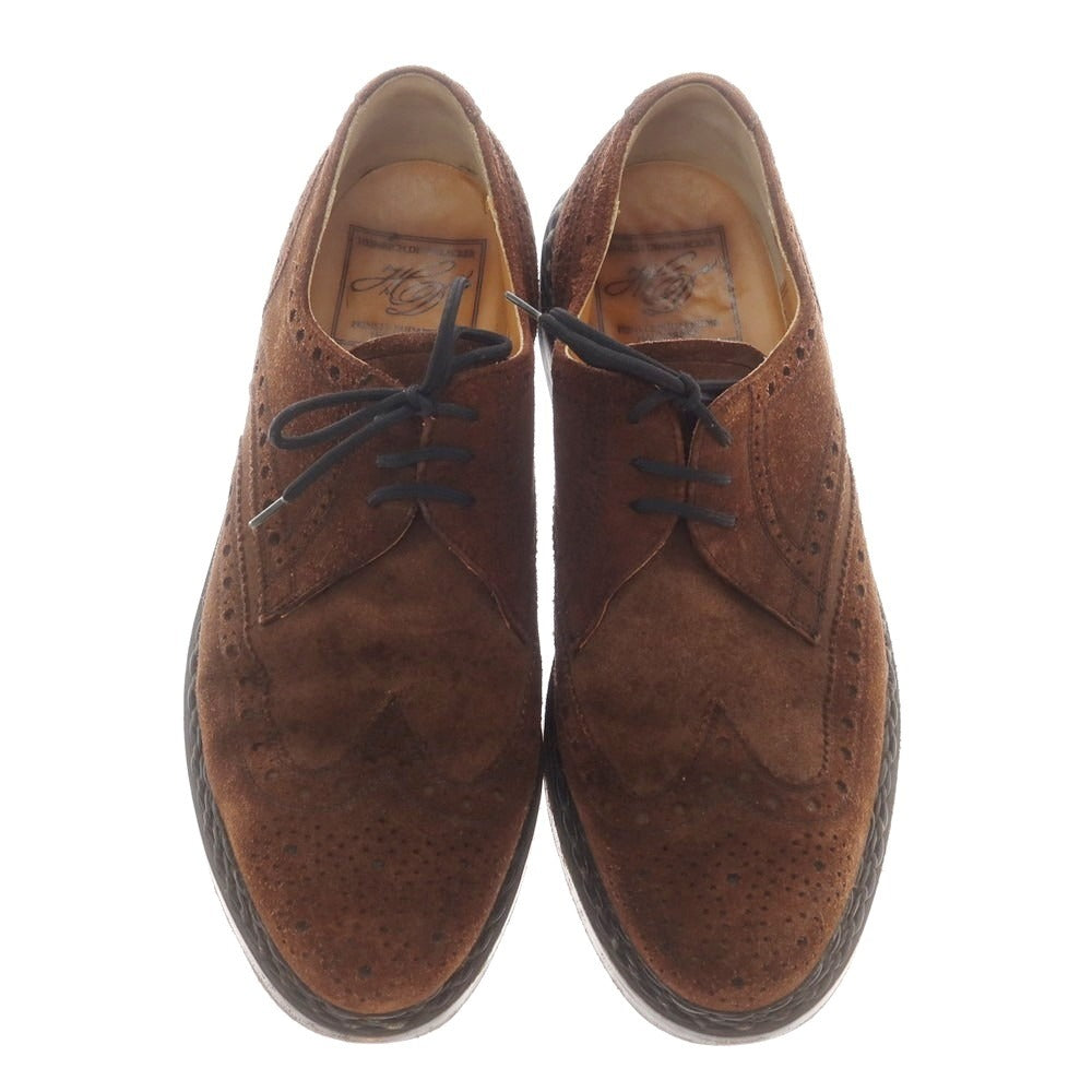[Used] Heinrich Dinkelacker HEINRICH DINKELACKER 4331 TAKEOKIKUCHI Suede Dress Shoes Brown [8] [Condition Rank C] [Men&