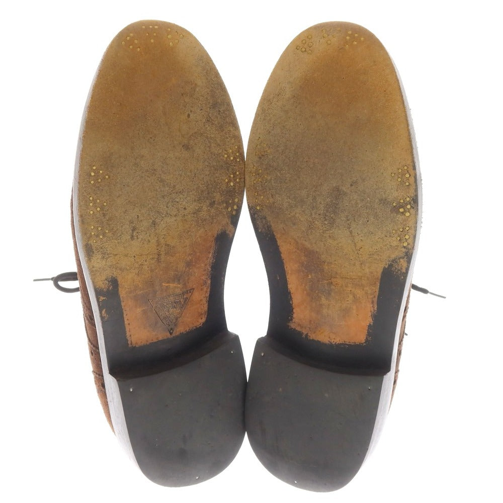 [Used] Heinrich Dinkelacker HEINRICH DINKELACKER 4331 TAKEOKIKUCHI Suede Dress Shoes Brown [8] [Condition Rank C] [Men&