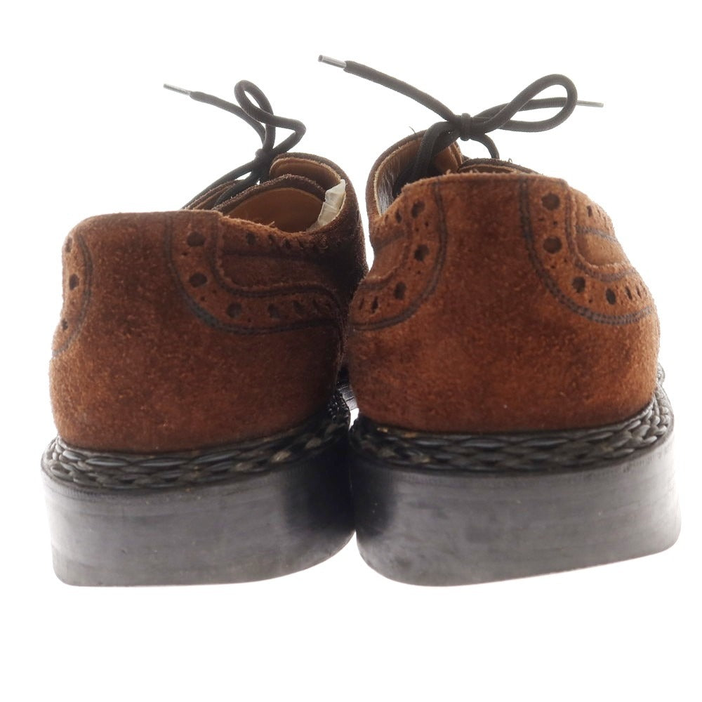 [Used] Heinrich Dinkelacker HEINRICH DINKELACKER 4331 TAKEOKIKUCHI Suede Dress Shoes Brown [8] [Condition Rank C] [Men&