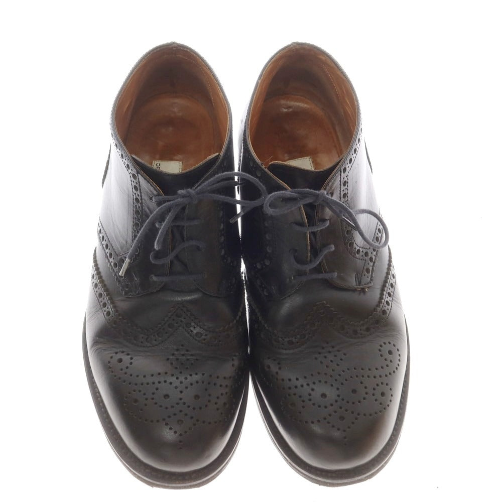 [Used] DRIES VAN NOTEN Wingtip Short Boots Black [42] [Condition Rank C] [Men&