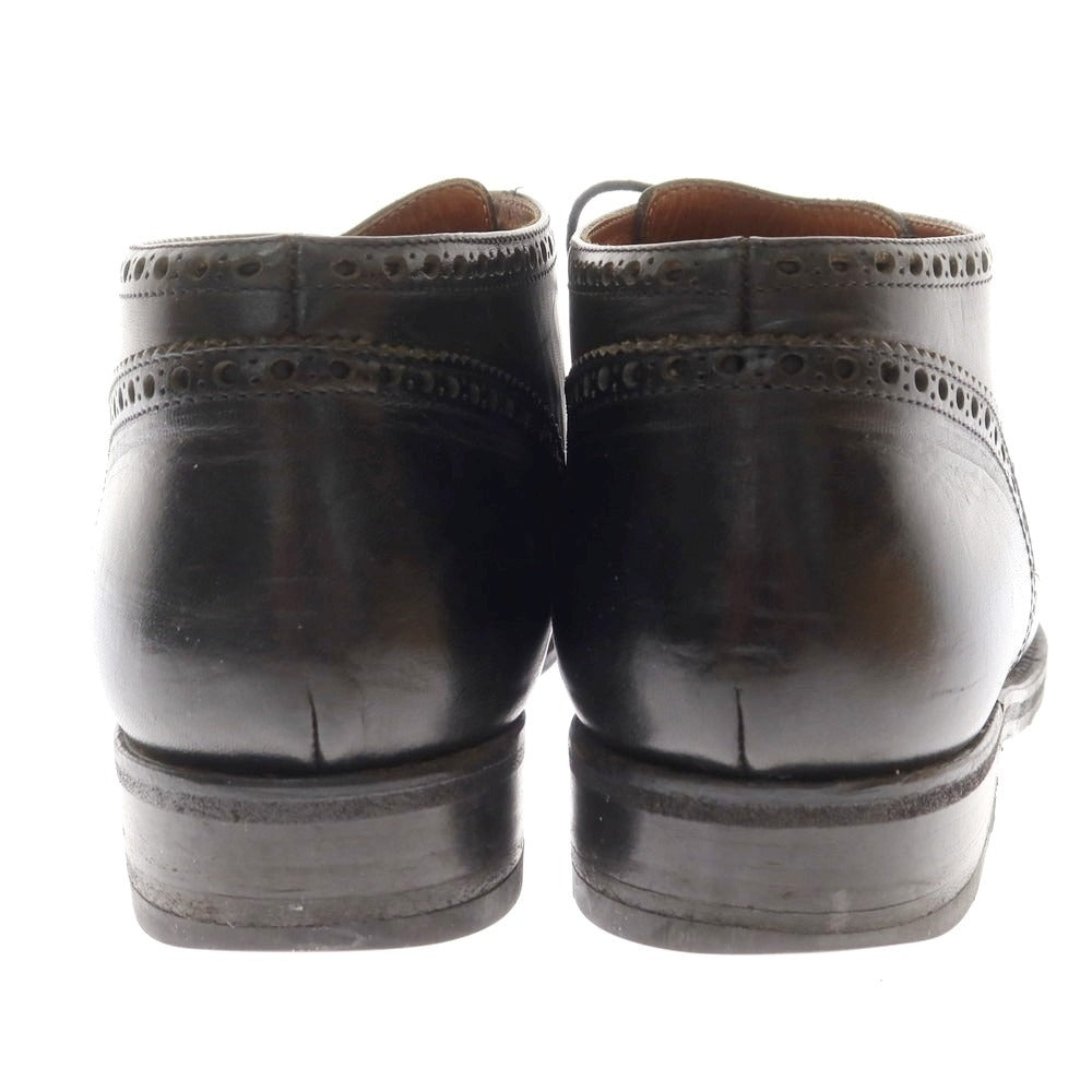 [Used] DRIES VAN NOTEN Wingtip Short Boots Black [42] [Condition Rank C] [Men&