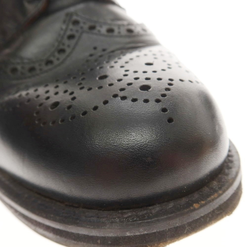 [Used] DRIES VAN NOTEN Wingtip Short Boots Black [42] [Condition Rank C] [Men&