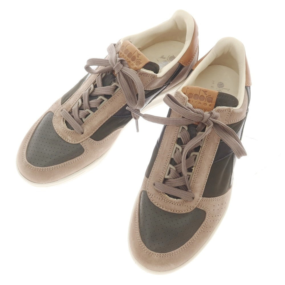 [Used] [Unused] Diadora B.ELITE Sneakers Dark Olive x Taupe [27] [Condition Rank S] [Men&