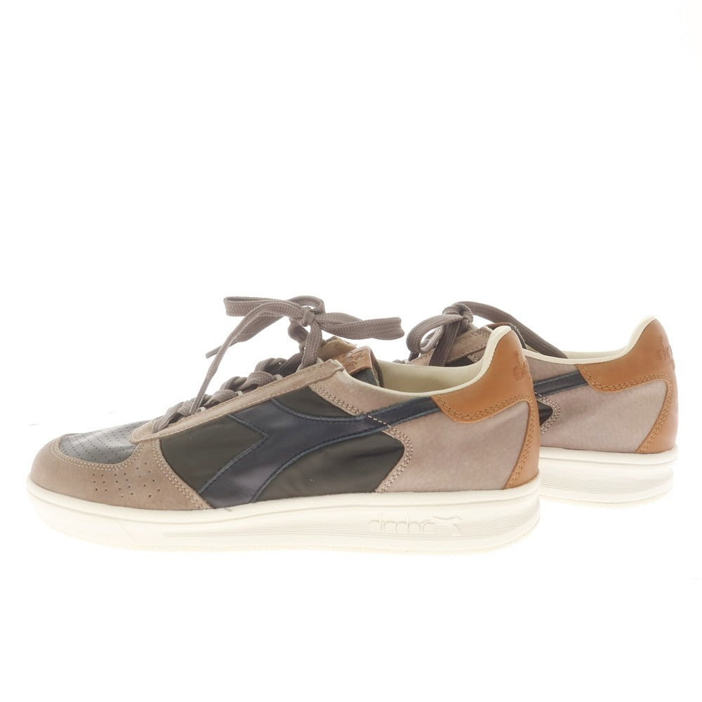 【中古】【未使用】ディアドラ Diadora B.ELITE スニーカー ダークオリーブ×トープ【 27 】【 状態ランクS 】【 メンズ 】