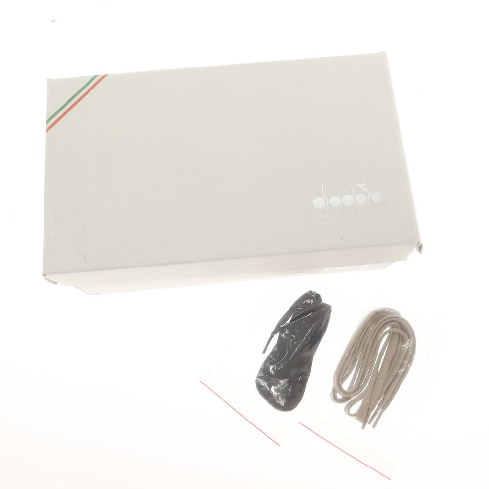 【中古】【未使用】ディアドラ Diadora B.ELITE スニーカー ダークオリーブ×トープ【 27 】【 状態ランクS 】【 メンズ 】