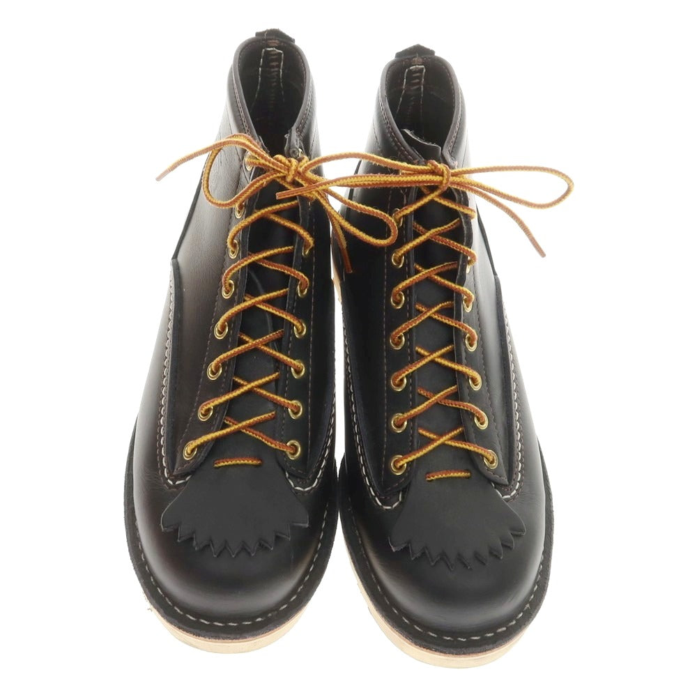【中古】ウエスコ WESCO ジョブマスター レースアップブーツ ブラック【 9 】【 状態ランクA 】【 メンズ 】