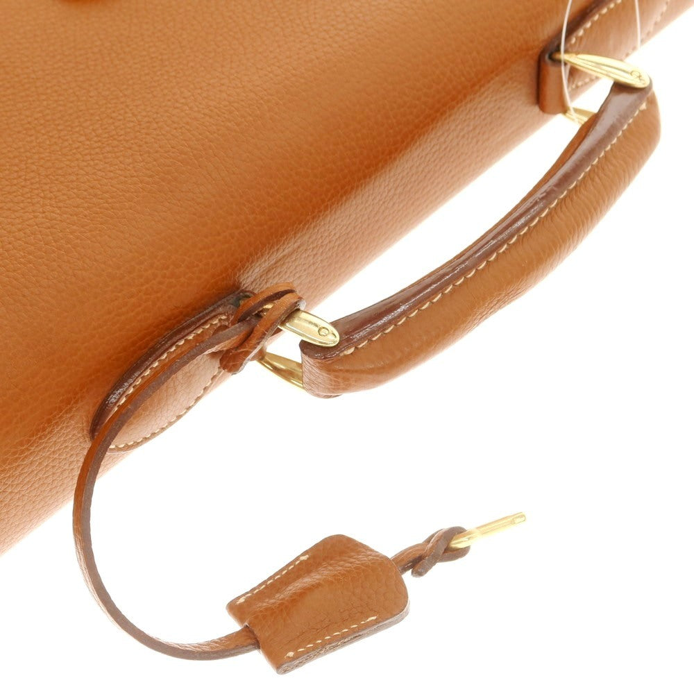 [Used] Beretta Alfred BERETTA ALFRED Shrink Leather Flap Briefcase Light Brown [Condition Rank B] [Men&
