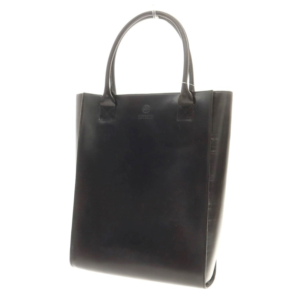 [Used] GLENROYAL Bridle Leather Tote Bag Black [Condition Rank A] [Men&