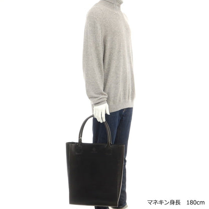[Used] GLENROYAL Bridle Leather Tote Bag Black [Condition Rank A] [Men&
