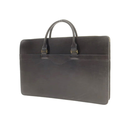 [Used] Whitehouse Cox Bridle Leather Briefcase Black [Condition Rank A] [Men&