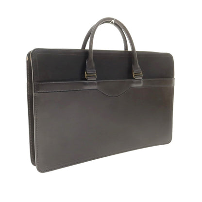 [Used] Whitehouse Cox Bridle Leather Briefcase Black [Condition Rank A] [Men&